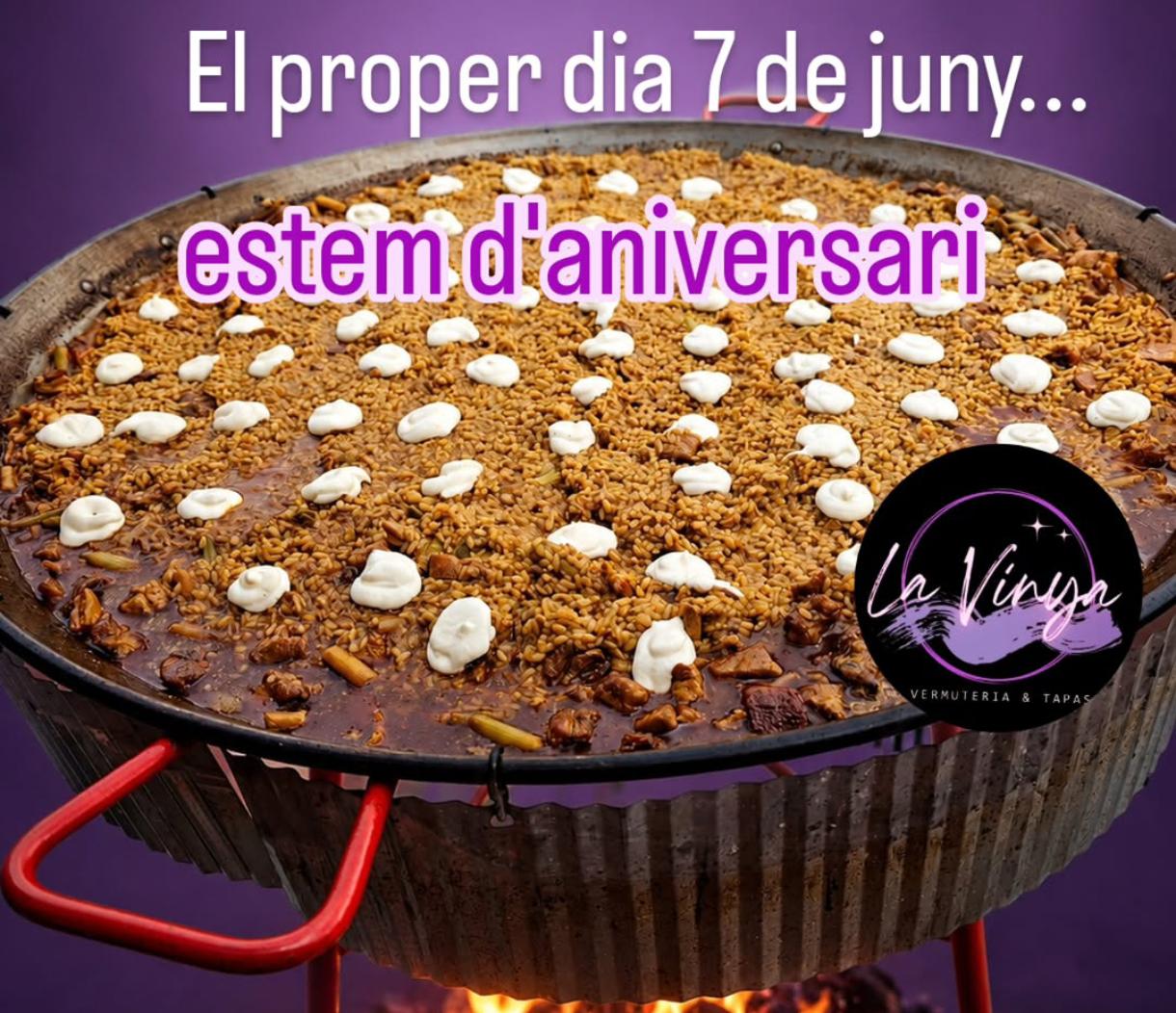 Paella 1r Aniversari